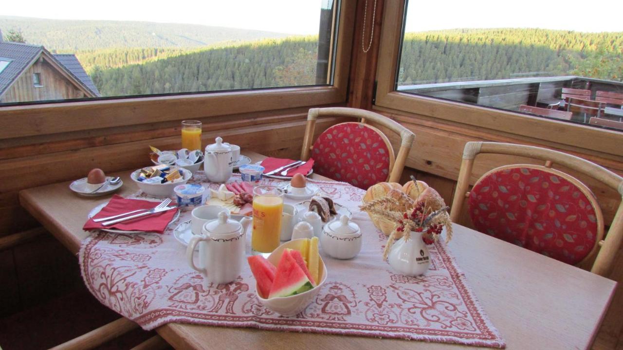 Berggasthaus & Pension Schoene Aussicht Klingenthal Eksteriør billede